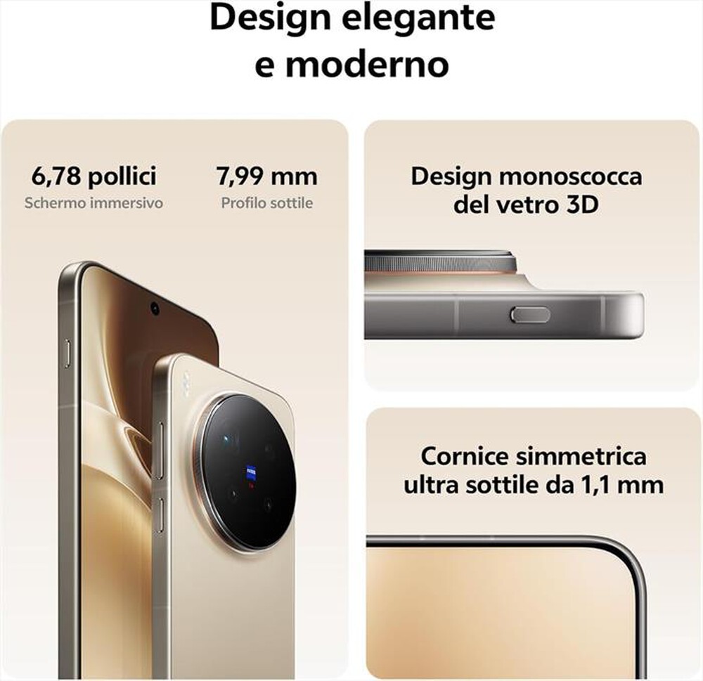 Immagine del prodotto VIVO MOBILE - Smartphone X300 PRO 16+512-Phantom Black