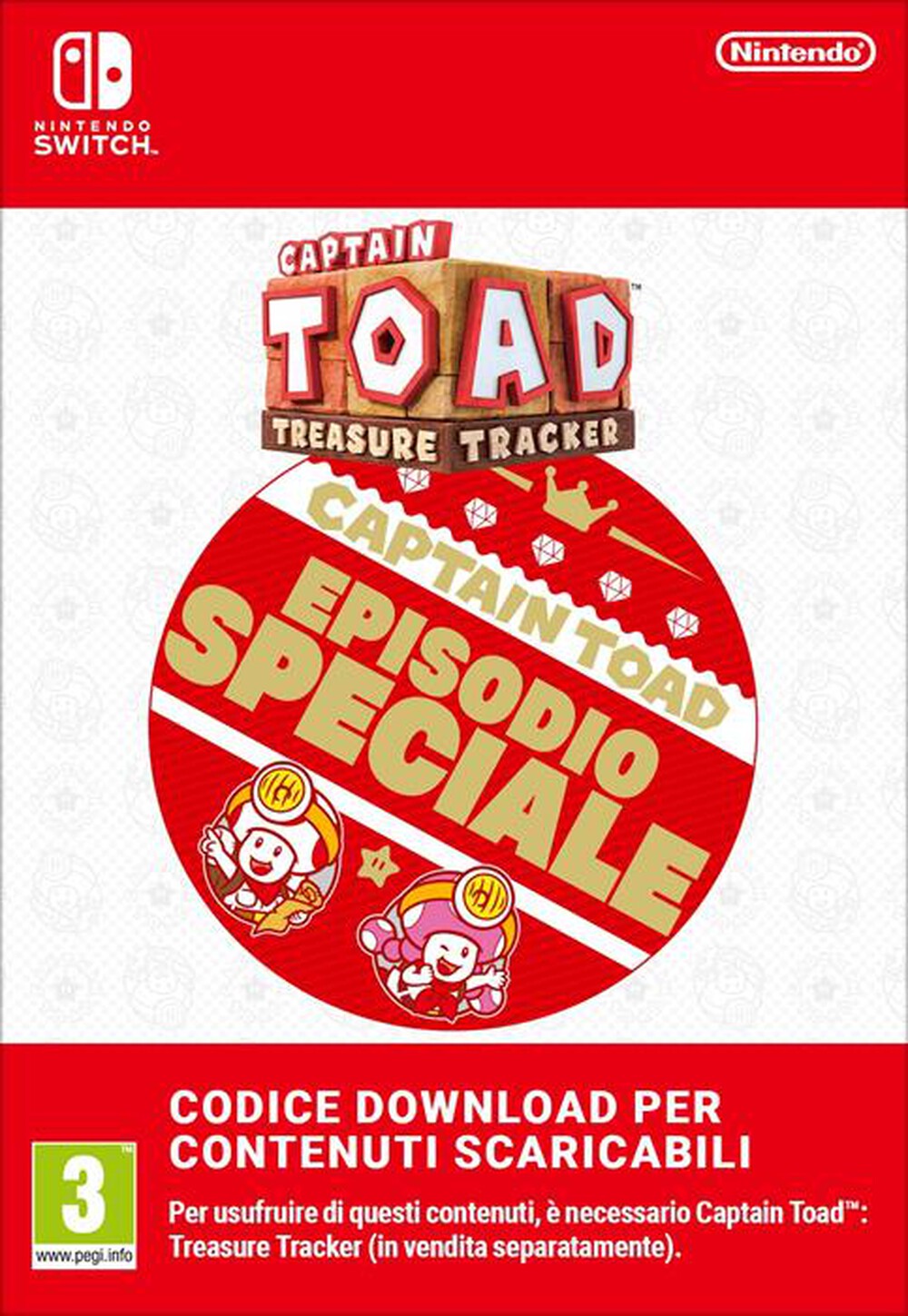 Immagine del prodotto NINTENDO - CAPT. TOAD: TREASURE TRACKER &ndash; EP. SPECIALE - DLC