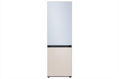 SAMSUNG - Frigorifero combinato F-RB34D154839 BESPOKE-Satin Sky Blue-Satin beige