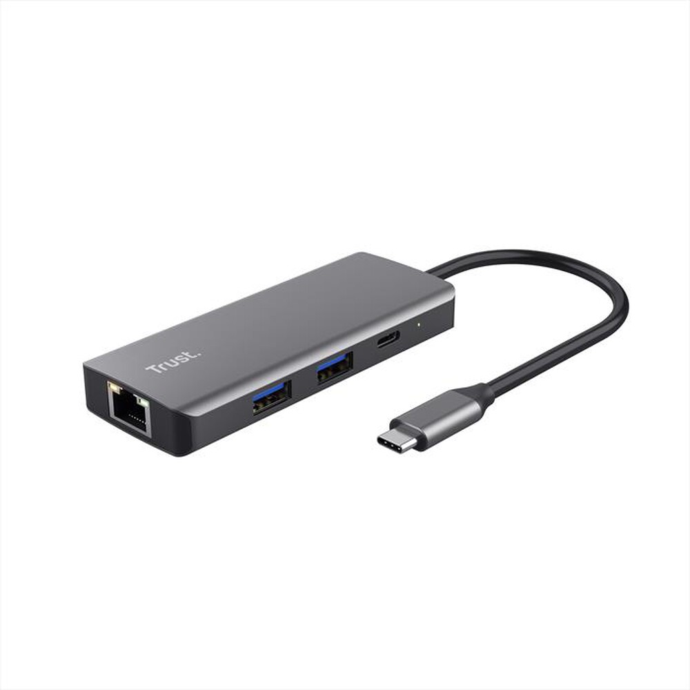 Immagine del prodotto TRUST - Adattatore multiporta USB-C 6-in-1 DALYX 6-IN-1-Silver