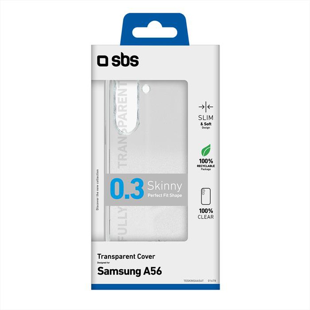 "SBS - Cover TESKINSAA56T Samsung A56-Trasparente"