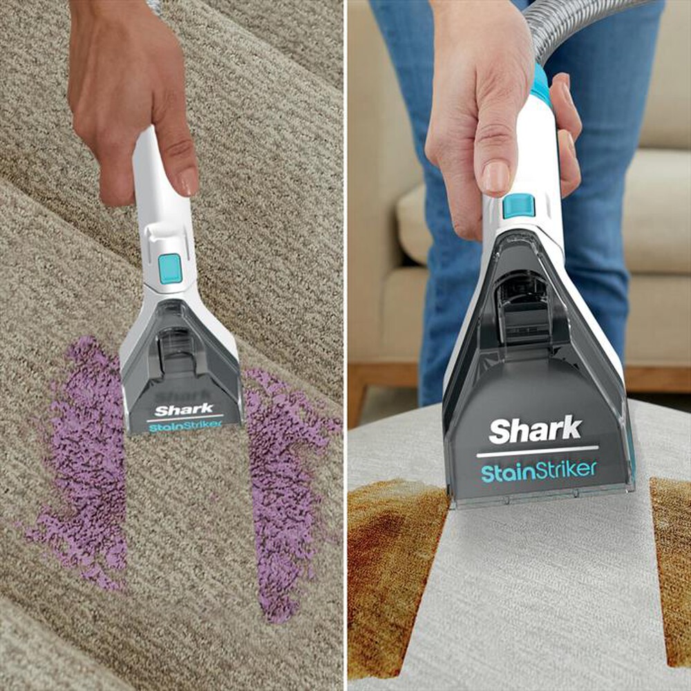 "SHARK - SMACCHIATORE PORTATILE STAINSTRIKER PX200EUT-Azzurro/Bianco"