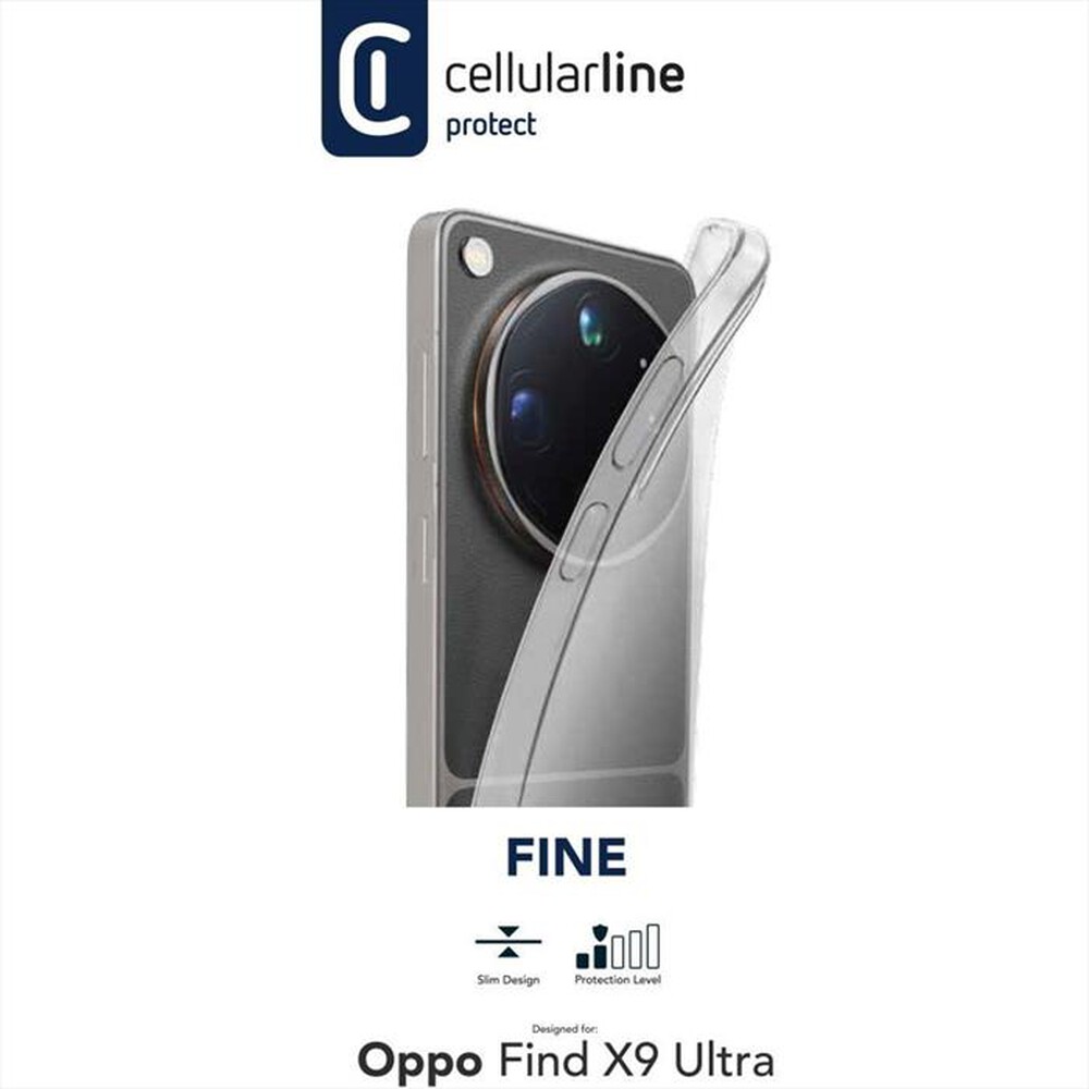 Immagine del prodotto CELLULARLINE - FINE - OPPO FIND X9 ULTRA-Trasparente