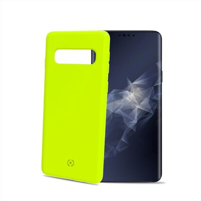 CELLY - SHOCK890YL COVER SHOCK PER GALAXY S10-Giallo/PVC