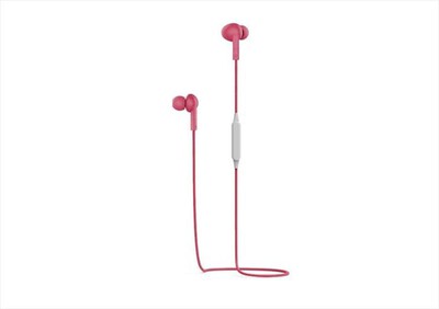 PANTONE - PT-WE001P - STEREO BTH EARPHONE-ROSA/PLASTICA