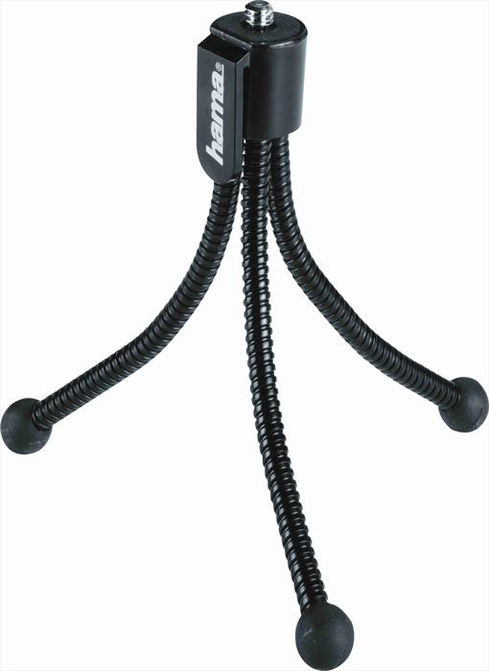 "HAMA - Mini stativo \"Flexi\", nero (12 cm - 58 g)"