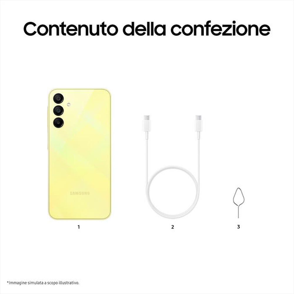 Immagine del prodotto SAMSUNG - Smartphone Galaxy A15 128GB-Yellow