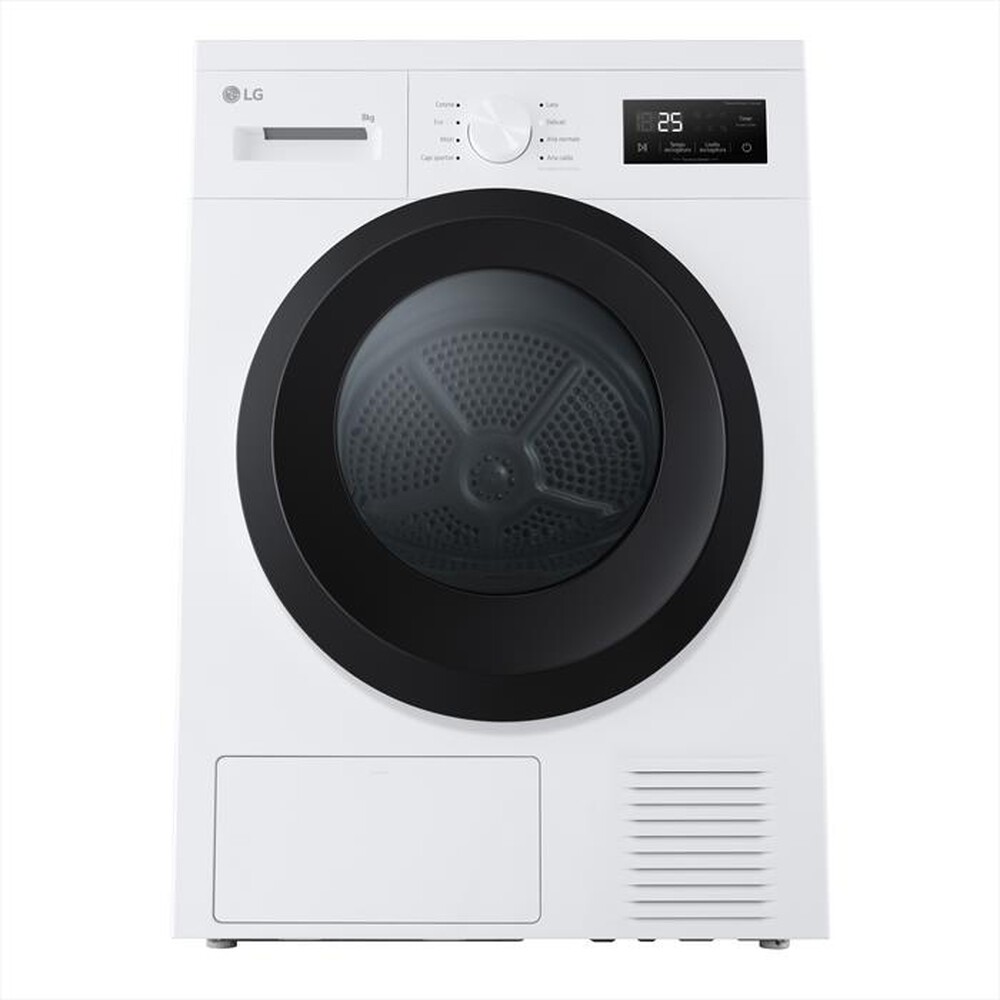 Immagine del prodotto LG - Asciugatrice RNA1008NWK 8Kg Classe D-Bianco