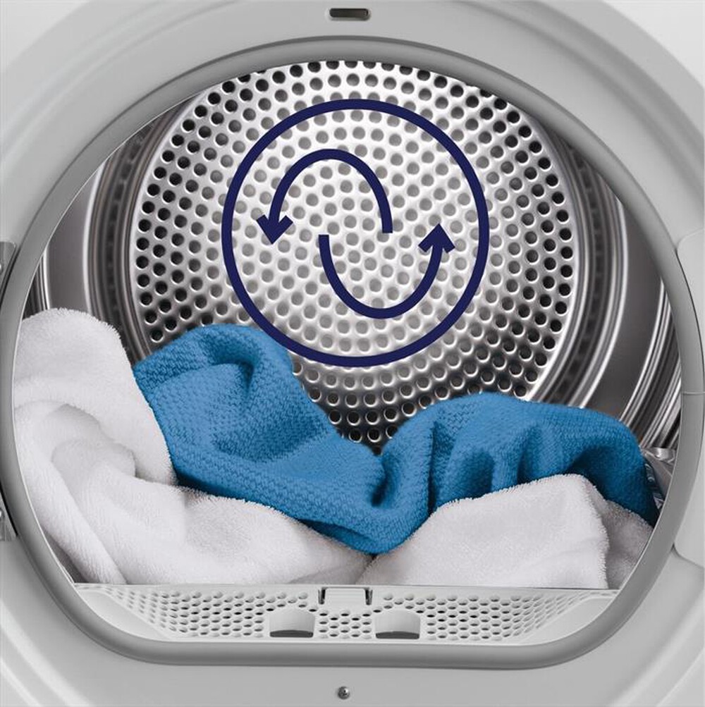 Immagine del prodotto ELECTROLUX - Asciugatrice EW7H583B 8Kg Classe C-Bianco/obl&ograve; nero