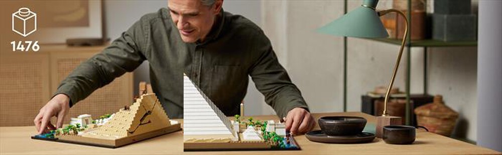 Immagine del prodotto LEGO - ARCHITECTURE La Grande Piramide di Giza 21058