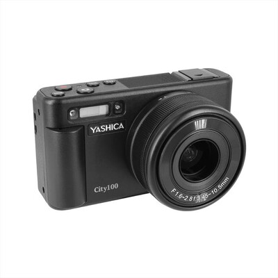 YASHICA - Fotocamera digitale compatta CITY 100-NERO