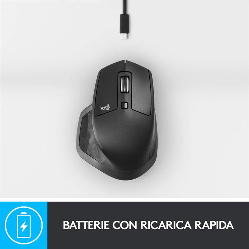 "LOGITECH - Mx Master 2S Graphite-Graphite"