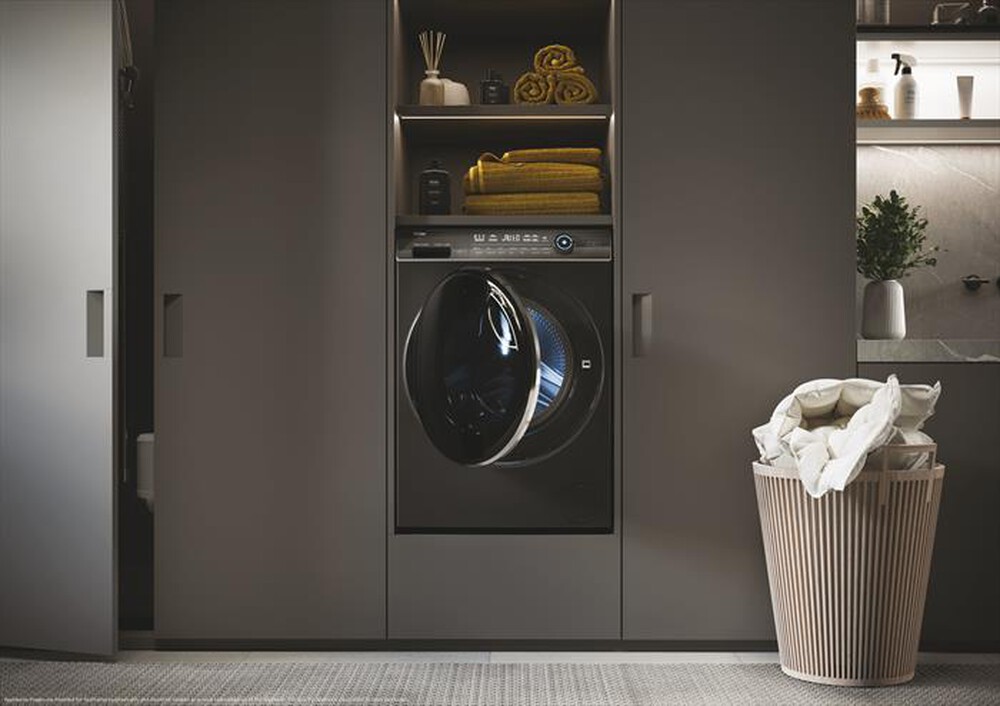 "HAIER - Lavatrice HW100-BD14IGISU 10 Kg Classe A-Antracite"