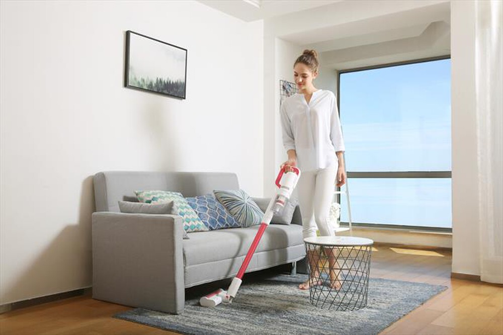 "ROIDMI - X15 ASPIRAPOLVERE CORDLESS-White/Red"