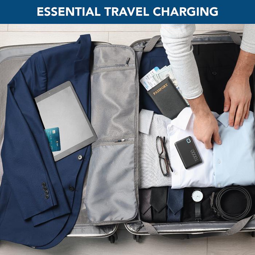 Immagine del prodotto CELLULARLINE - Power Bank ESSENCE TURBO 10000-Nero