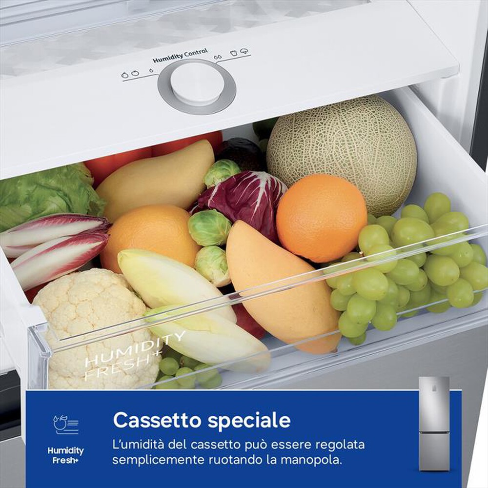 Immagine del prodotto SAMSUNG - Frigorifero combinato RB34C775CS9/EF ClasseC 344lt-METAL INOX