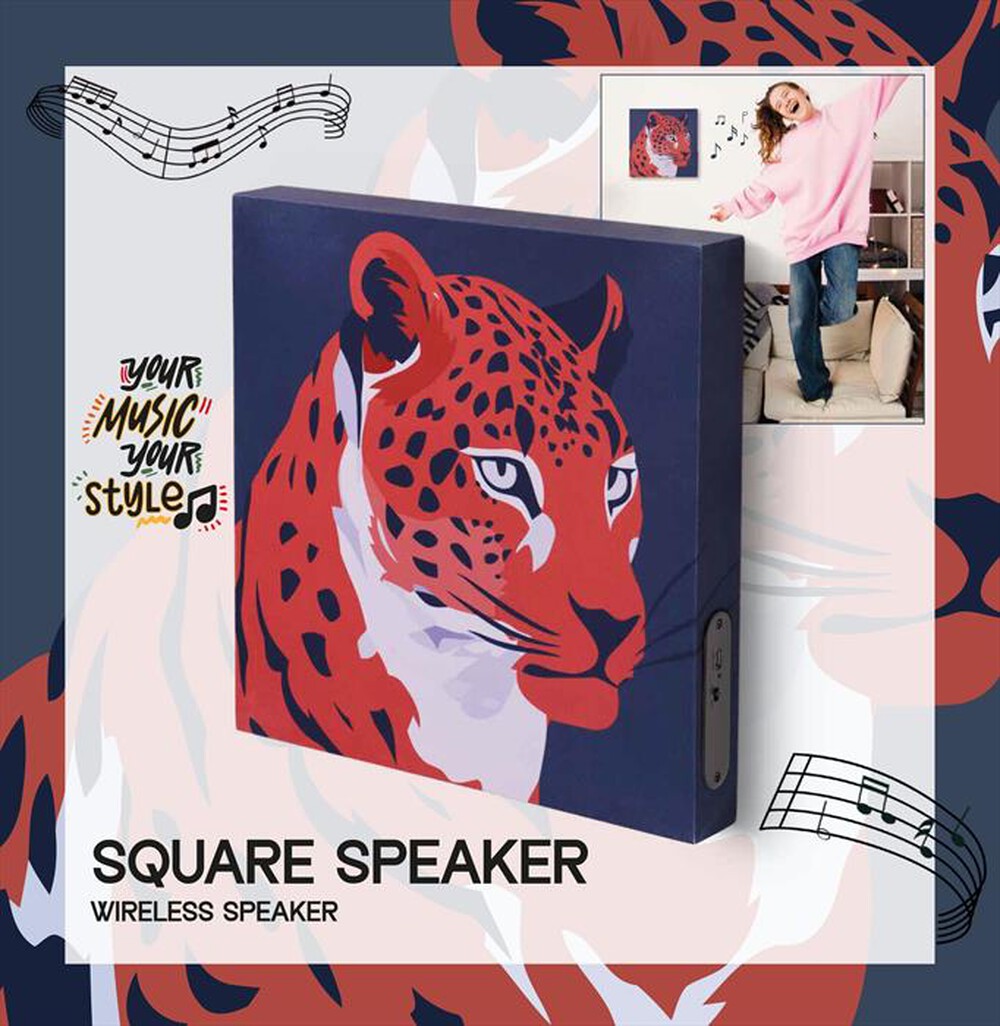 Immagine del prodotto TECH POP - Speaker bluetooth SQUARE SPEAKER