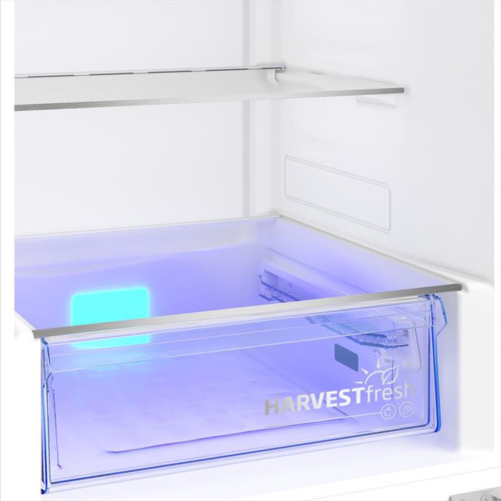 "BEKO - Frigorifero combinato B5RCNE405HXB Classe D 355 lt-Metal Look"