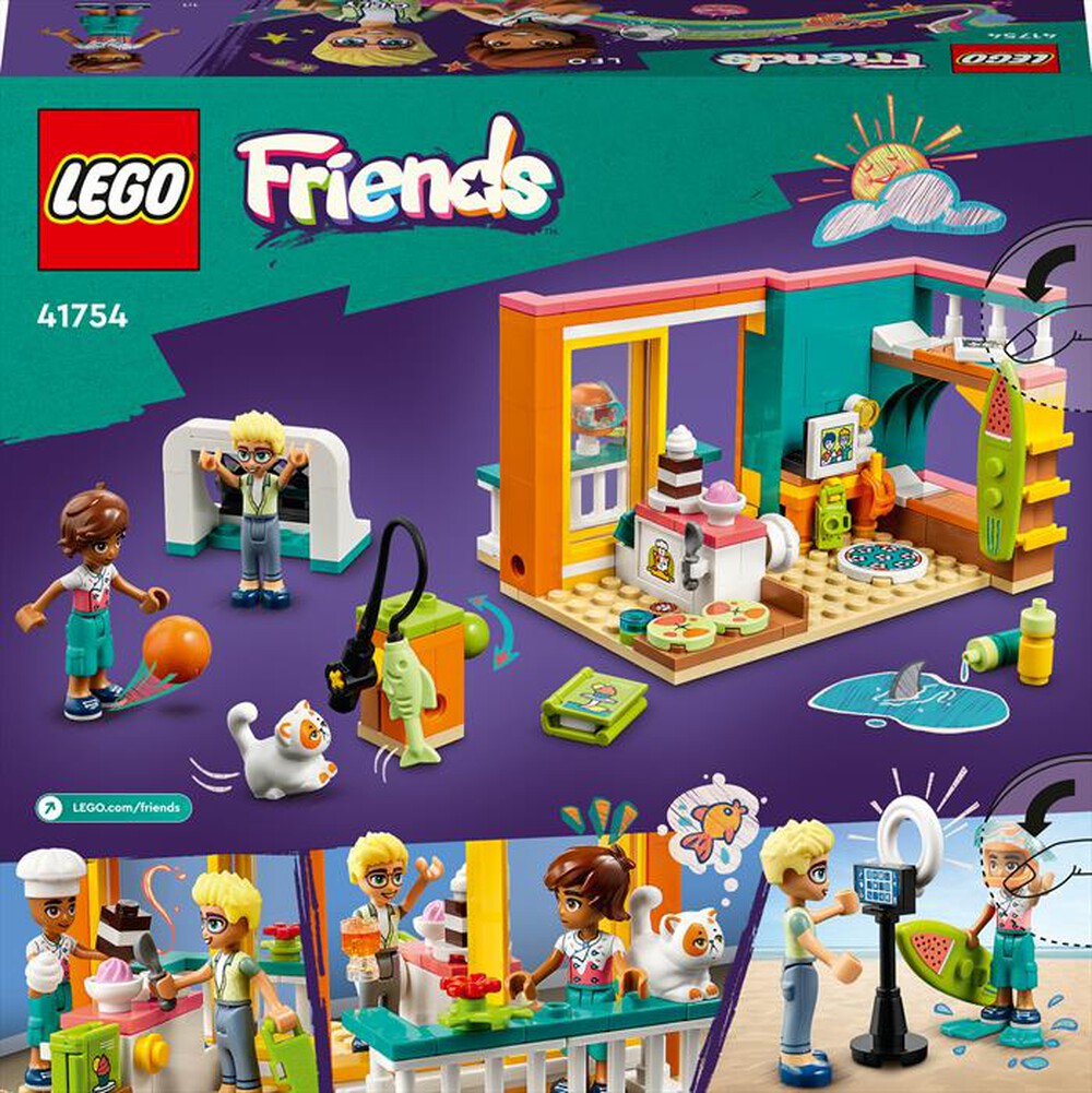 Immagine del prodotto LEGO - FRIENDS La cameretta di Leo - 41754