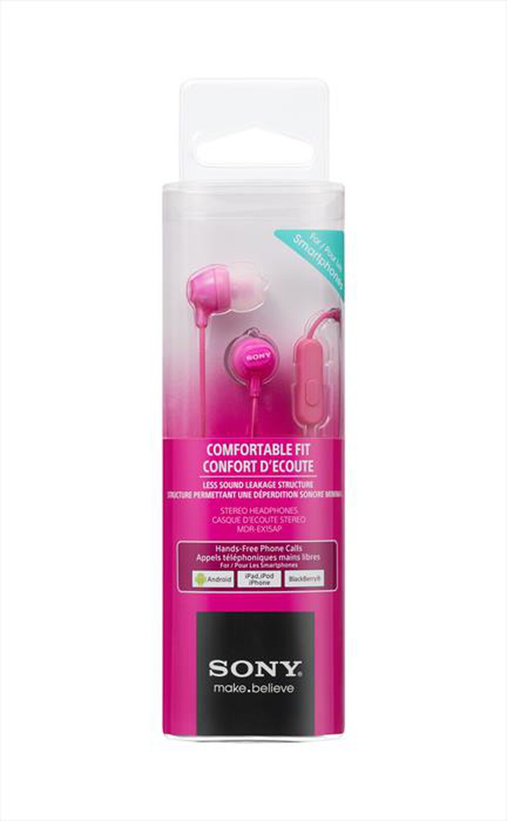 "SONY - MDREX15APPI.CE7-Rosa"