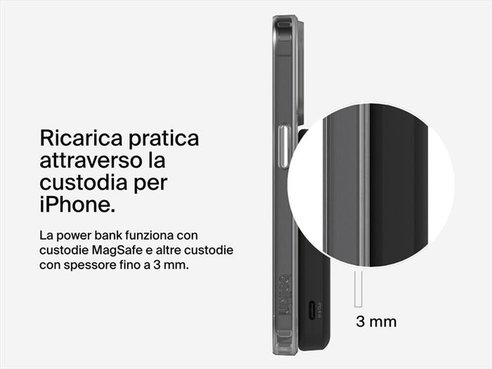 Immagine del prodotto BELKIN - Power bank per ricarica wireless veloce 2.0-Nero
