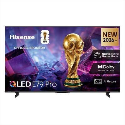 HISENSE - Smart TV QLED 4K 75" 75E79S PRO-NERO