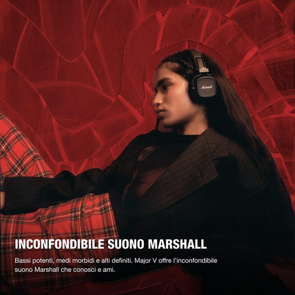 "MARSHALL - Cuffie a padiglione semi aperto Major V"
