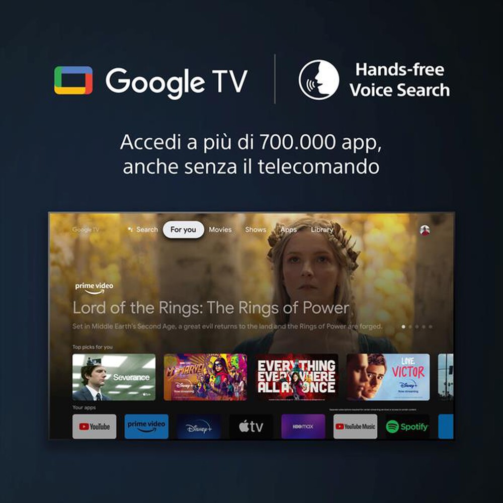 "SONY - Smart TV LED UHD 4K 55\" KD55X85LAEP-Nero"