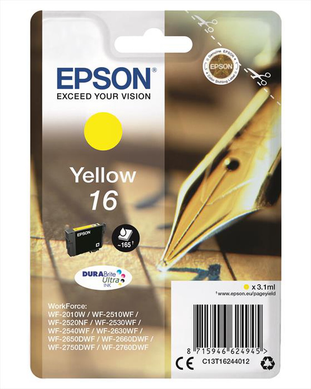 "EPSON - C13T16244022-Giallo"
