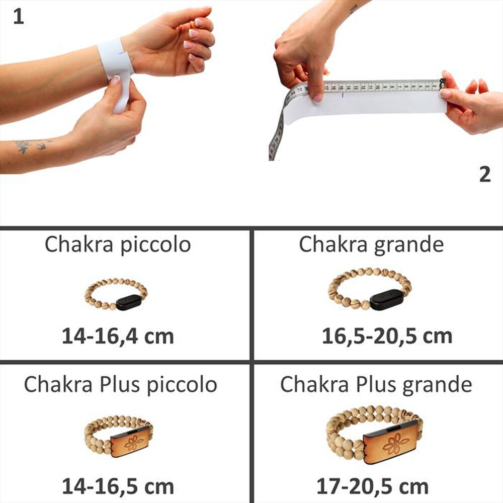 Immagine del prodotto MYLUMI - Bracciale wellness CHAKRA - Noce Grande-Noce Grande