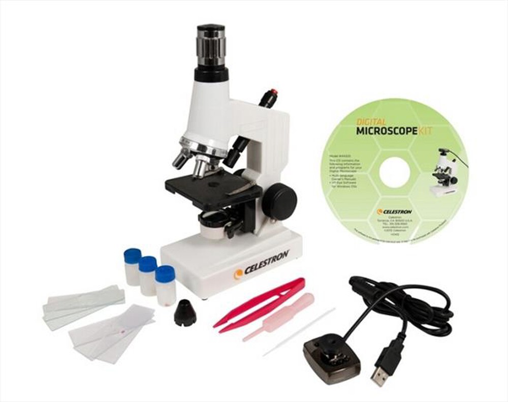 "CELESTRON - Kit microscopio biologico digitale - "