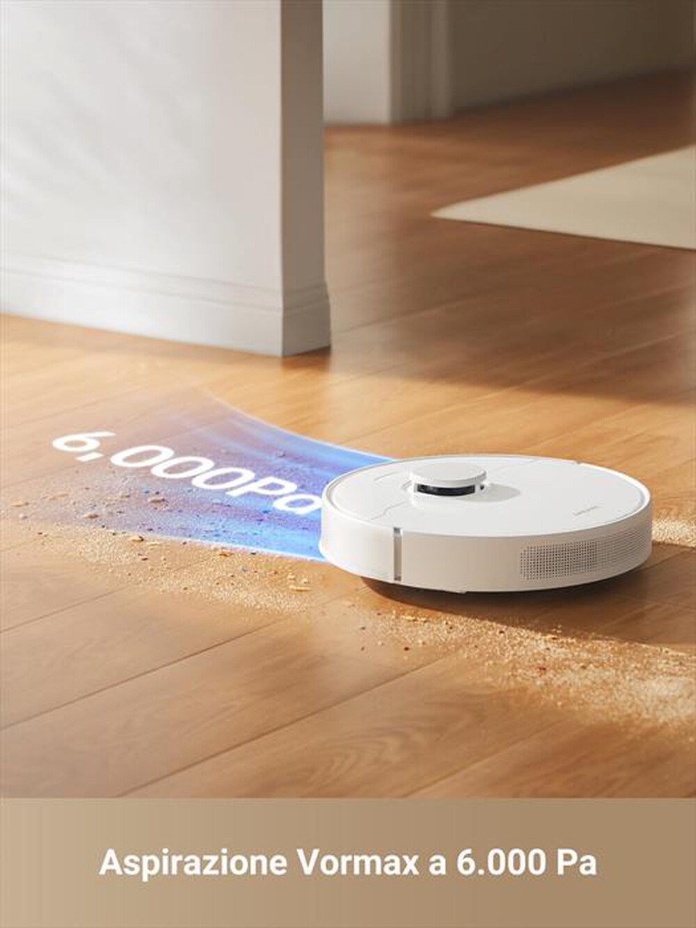 "DREAME - Aspirapolvere robot D10 PLUS GEN2-Bianco"