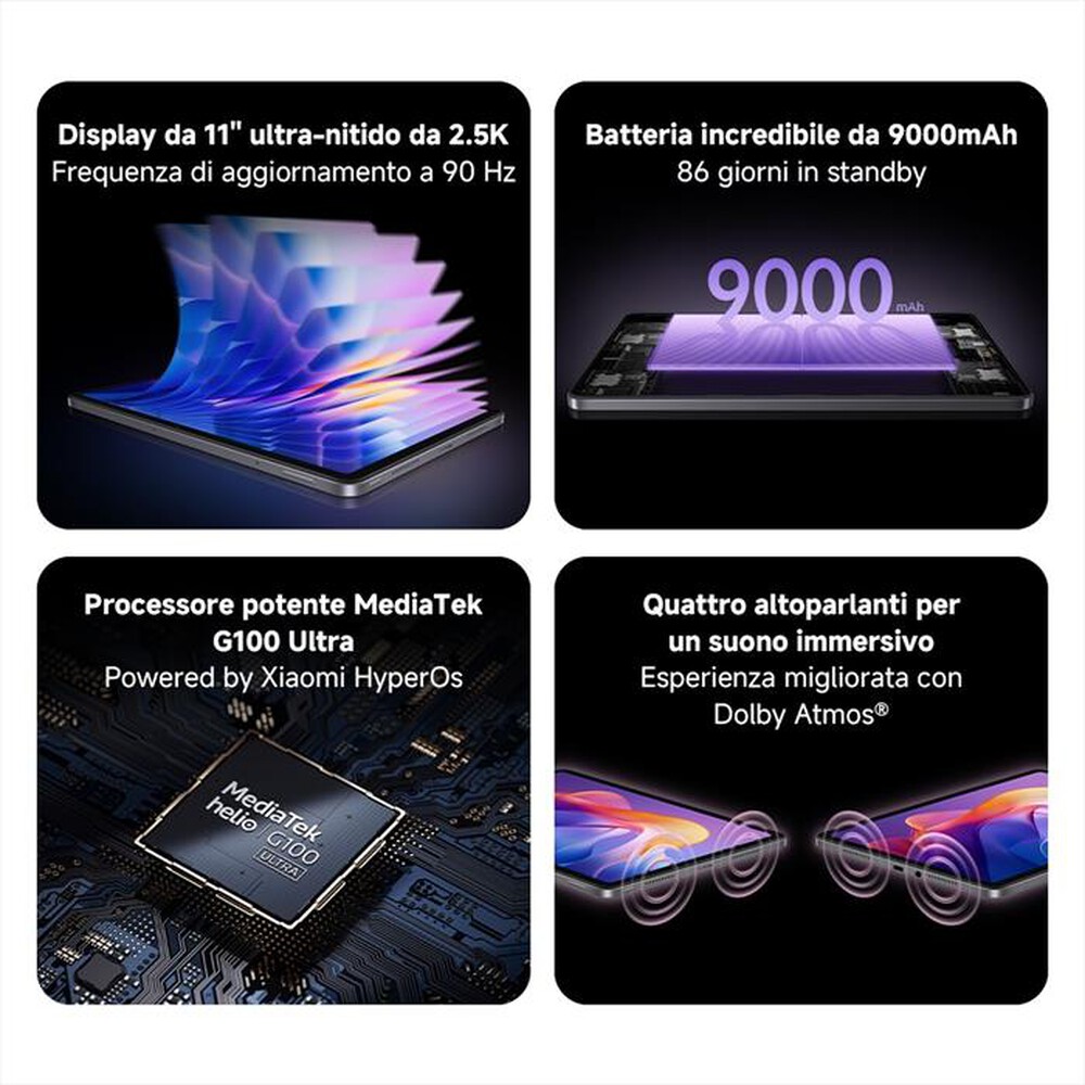 "XIAOMI - REDMI PAD 2 256GB-Grey"
