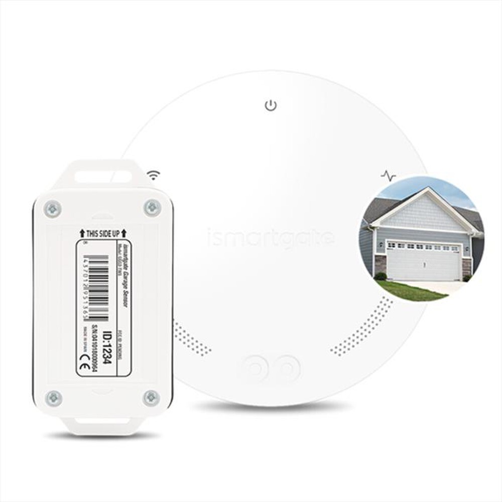 "ISMARTGATE - STANDARD MINI GARAGE-WHITE"