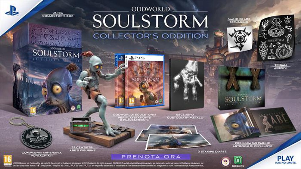 "MICROIDS - ODDWORLD: SOULSTORM COLLECTOR ED. PS5"