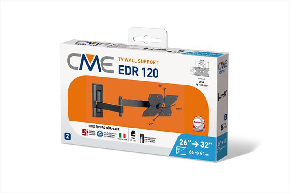 "CME - EDR120-Nero"