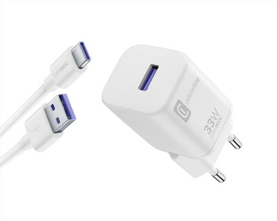 CELLULARLINE - CHARGER KIT SUPERVOOC ACHOPPKITA2CSV33WW-Bianco