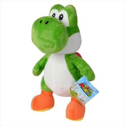 SIMBA - YOSHI PERSONAGGIO PELUCHE CM.30 - LICENZA UFFICIAL-Multicolore