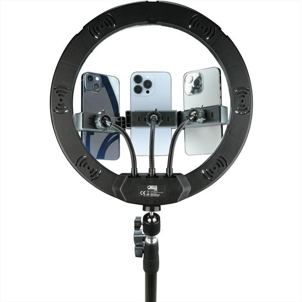 Immagine del prodotto CELLULARLINE - SELFIE RING TRIO - UNIVERSALE-Black