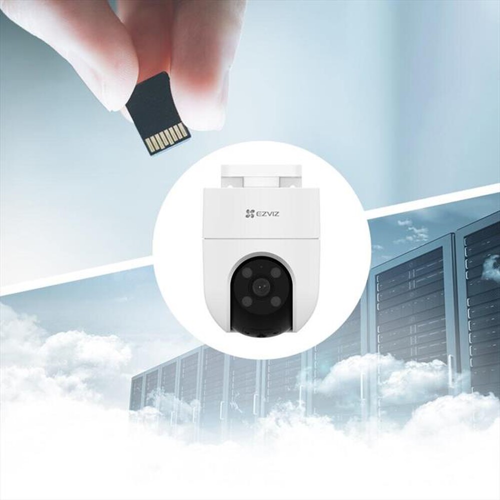 "EZVIZ - Telecamera Wi-Fi H8C 2MP + MICRO SD EZ-Bianco"