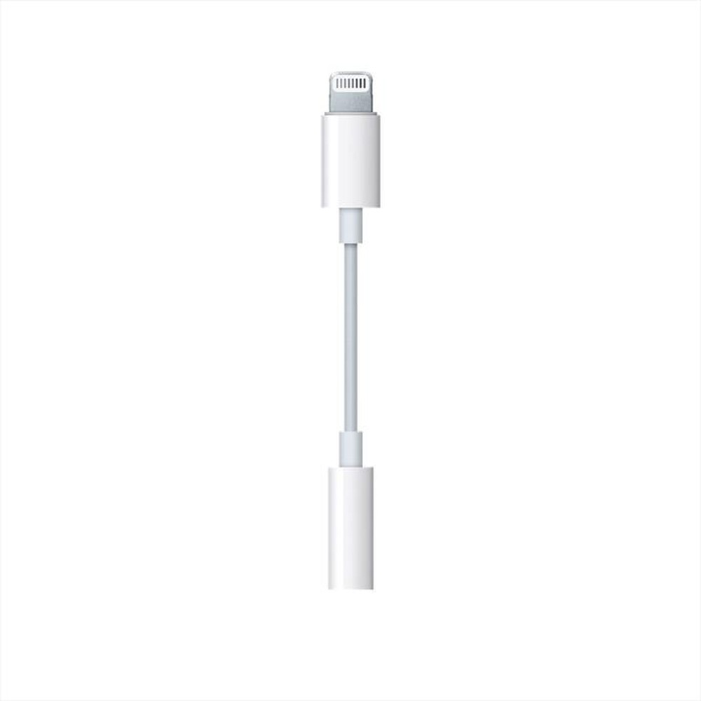 "APPLE - Adattatore da Lightning a jack cuffie (3,5 mm)"