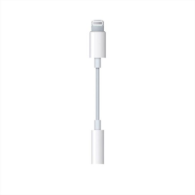 APPLE - Adattatore da Lightning a jack cuffie (3,5 mm)