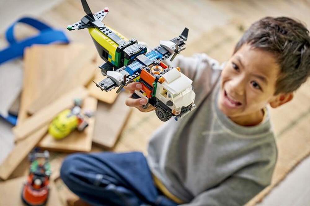 Immagine del prodotto LEGO - CITY Remix aereo, camion di servizio - 60505