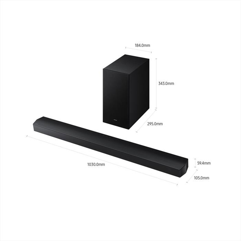 Immagine del prodotto SAMSUNG - Soundbar HW-B750F/ZF-Black