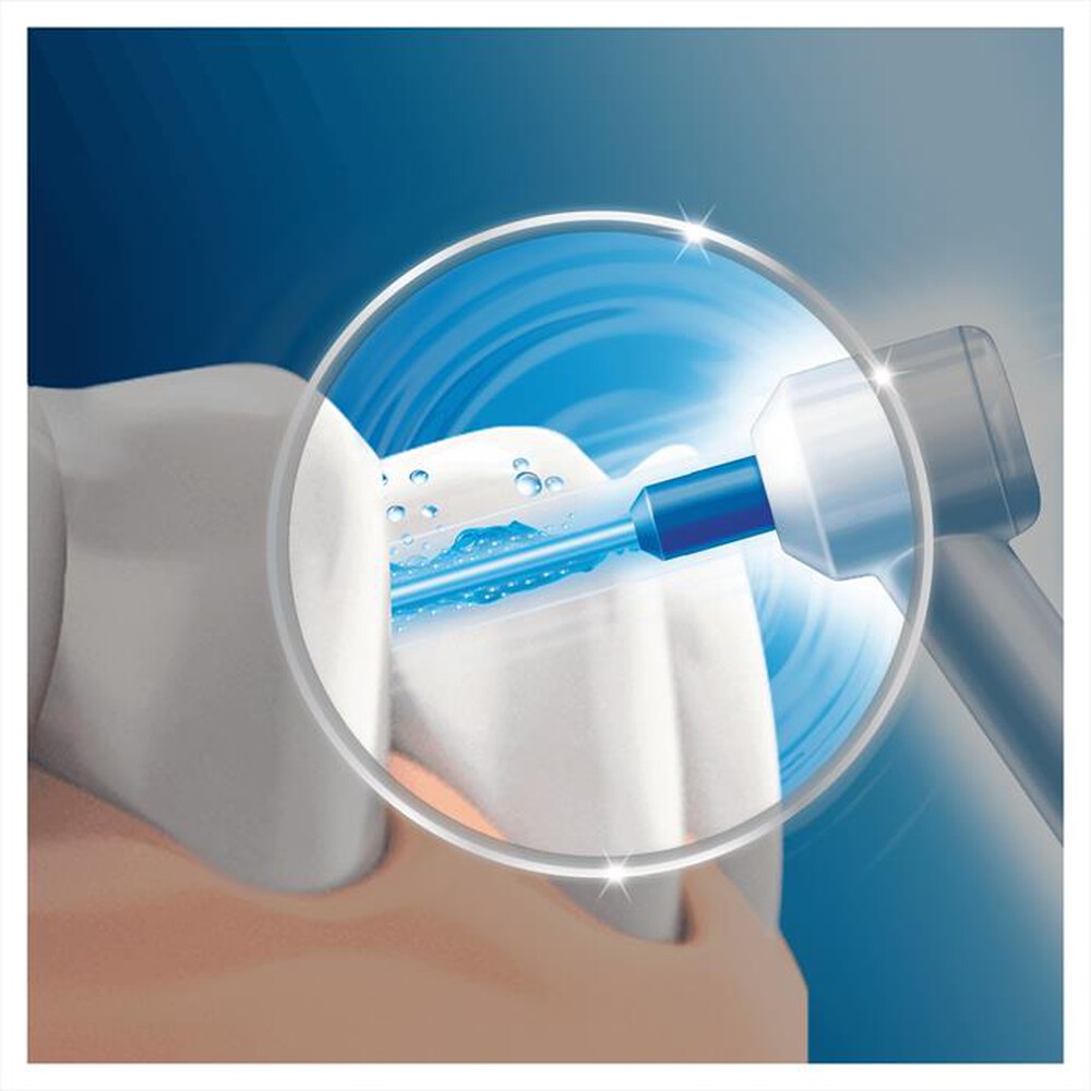 "ORAL-B - Waterjet + Pro 700-Bianco/Celeste"