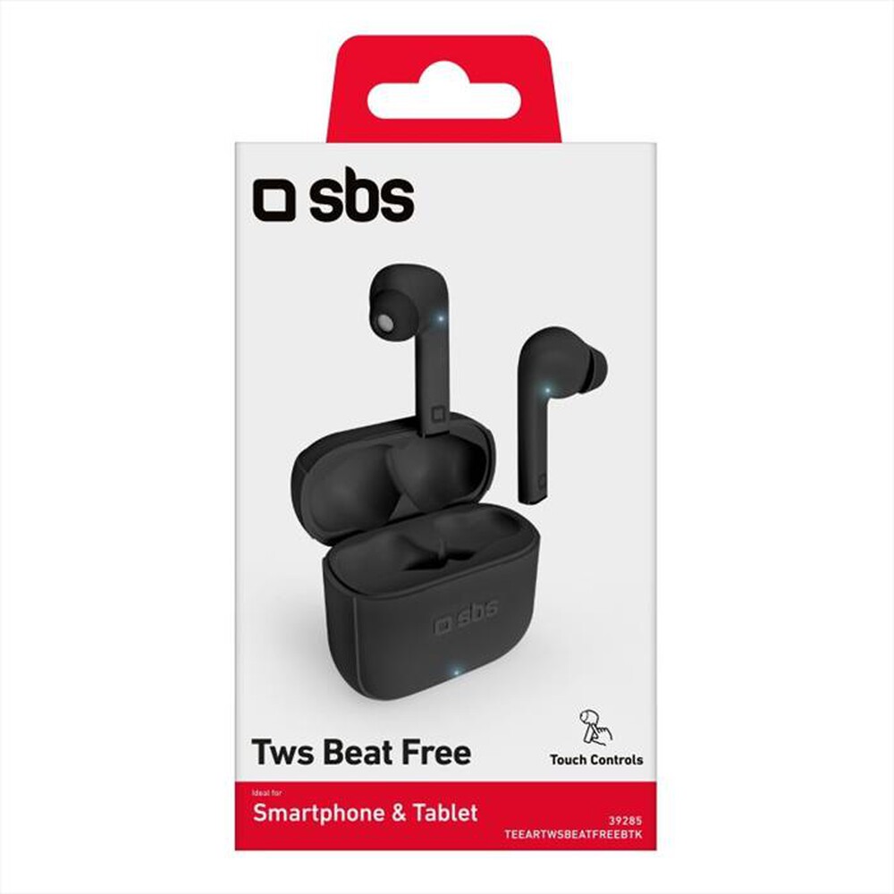 Immagine del prodotto SBS - Auricolare bluetooth TEEARTWSBEATFREEBTK-Nero