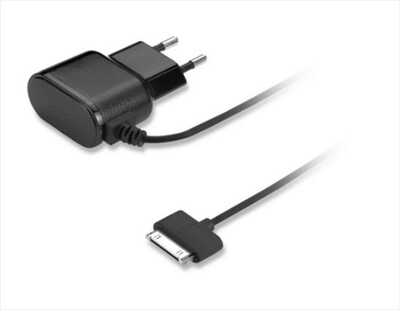 AIINO - Apple Wall Charger 1A w/built-in Dock 30 Pin cable-Nero