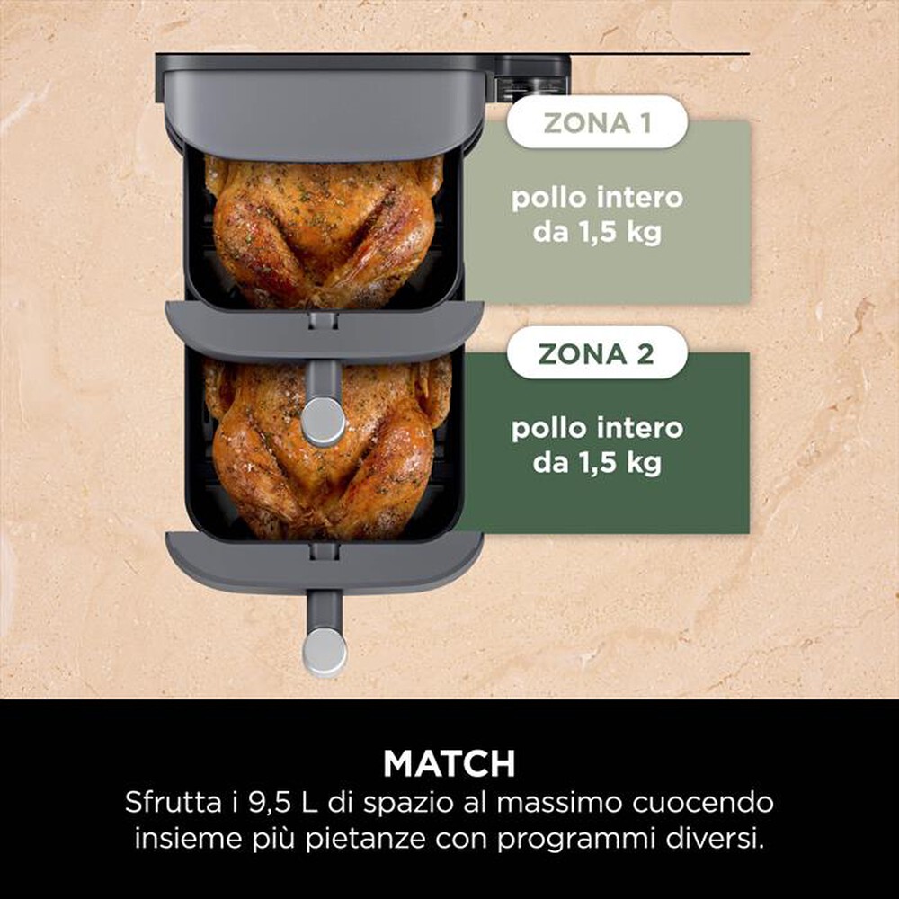 Immagine del prodotto NINJA - FRIGGITRICE AD ARIA 9,5 LT SL400EU-Grigio