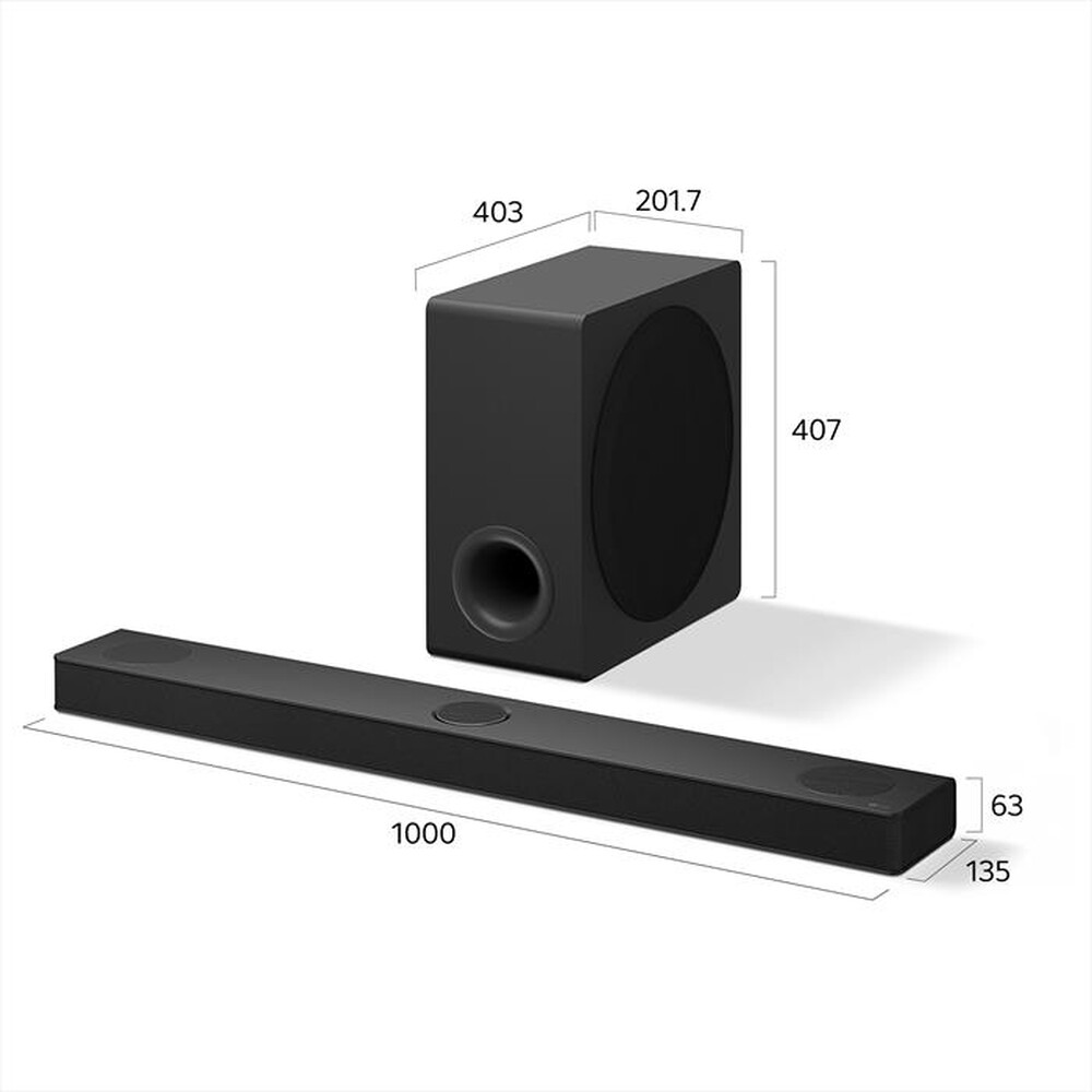 Immagine del prodotto LG - Soundbar S80TY-Nero