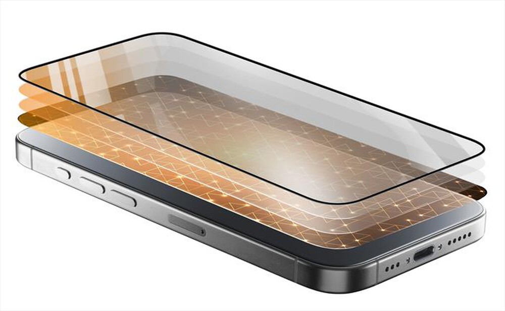 Immagine del prodotto CELLULARLINE - FORTIFIED XTREME GLASS - IPHONE 16 PRO-Transparent
